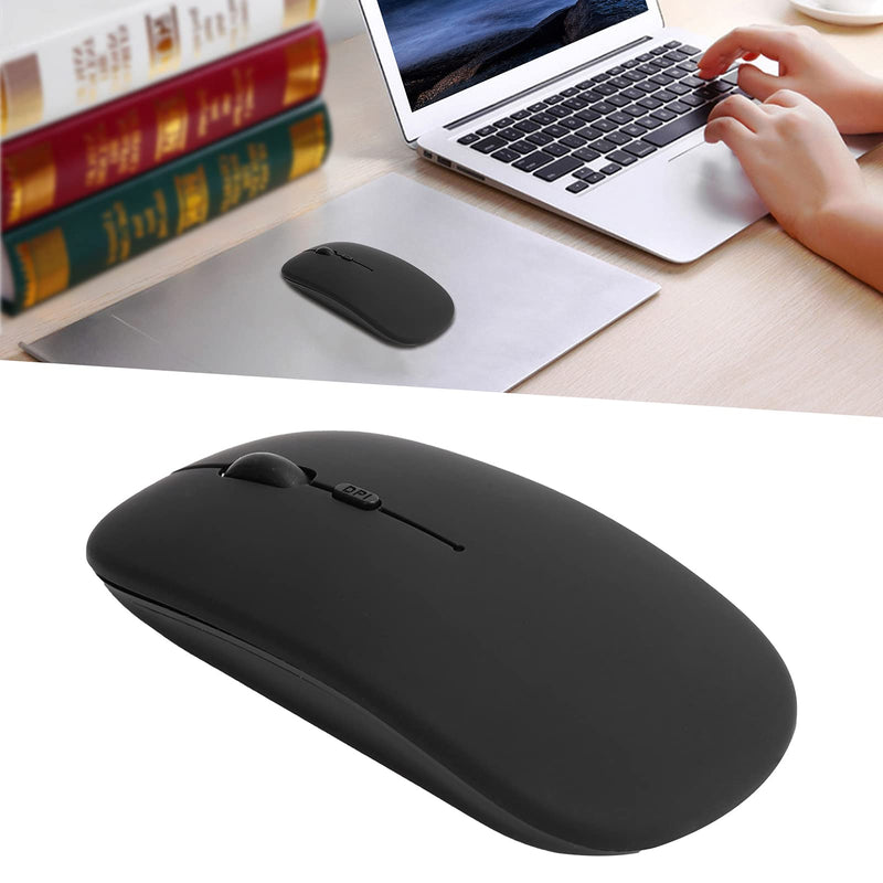 Vipxyc Wireless Mouse, Mouse Black Wireless Bluetooth 5.0 Silent Office Computer Mouse for OS XMiSamsung Laptop Tablets