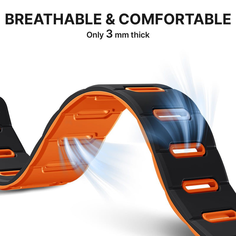 Bandletic Dual-sided Magnetic Reversible Bands Compatible with Apple Watch