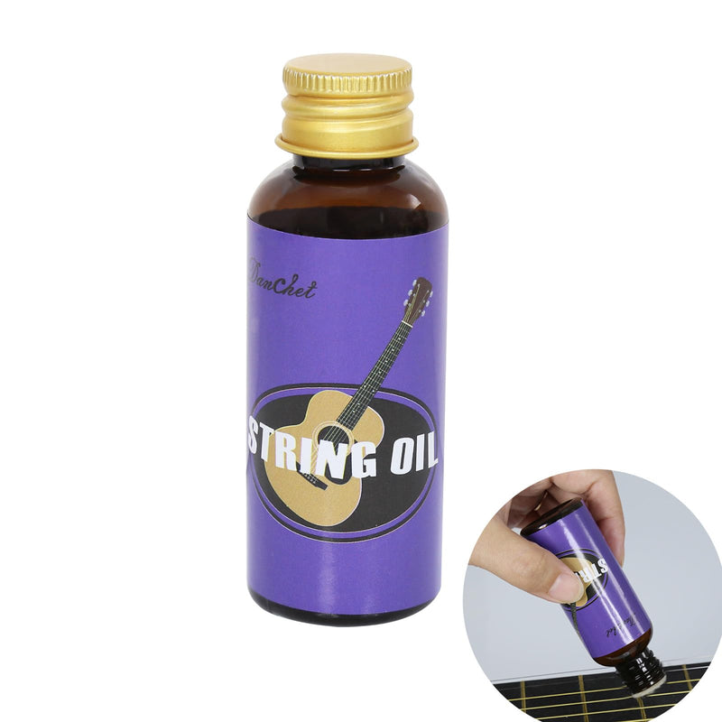 String Oil, Musical Instrument String Oil, Guitar String Care/Cleaning/Polishing Accessories, Lubricant for Guitar, Ukulele - Musical Instrument Accessories