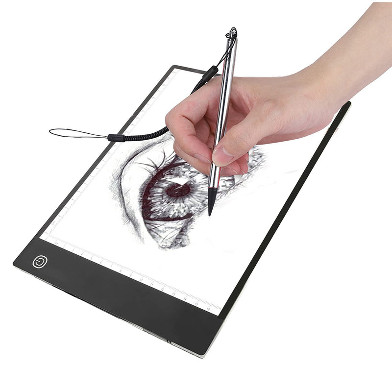 Touch Pen with Spring Rope, Resistive Touch Screen Painting Pen Resistive Stylus Hard-tip Pen with Anti-Lost Spring Rope, for POS, PDA, Car Navigator(Silver) Silver