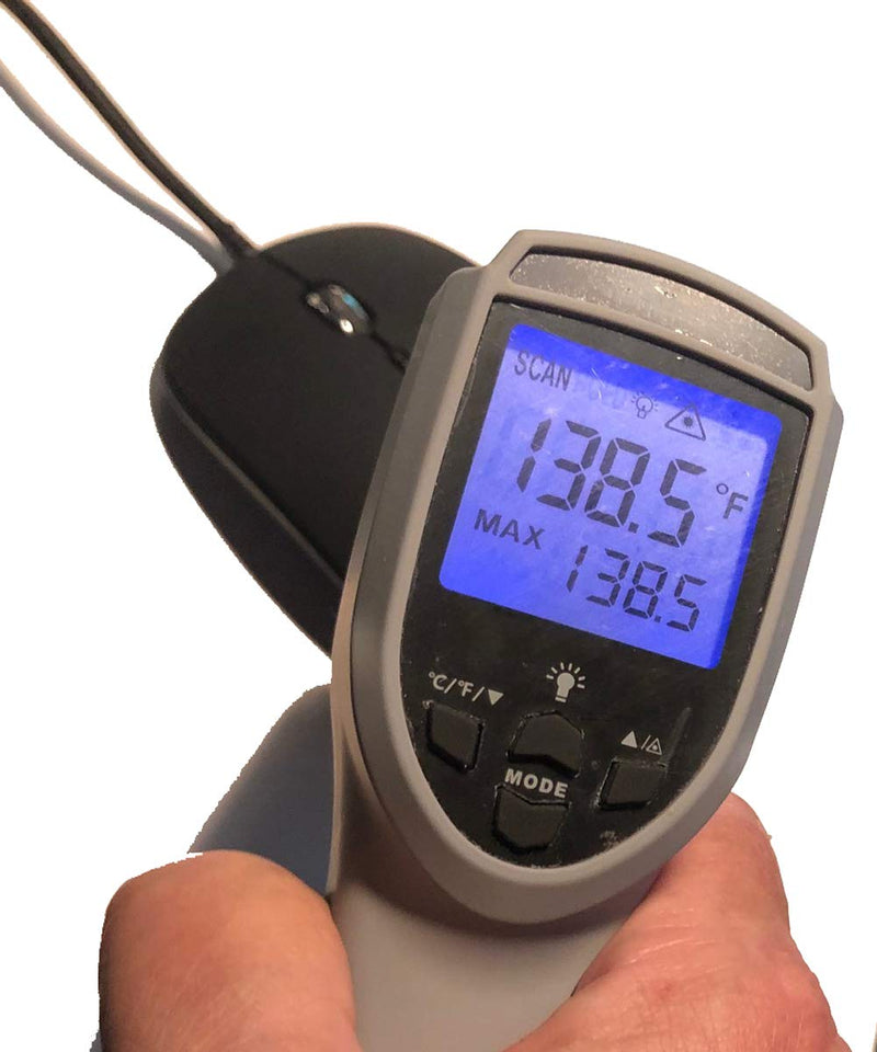 ValueRays USB Heated Mouse, All Surface Heat, Palm Warm Mouse, Warm Computer Mouse, Heated Computer Mouse, Mouse Hand Warmer, Optical Mouse - New 2020 Design!