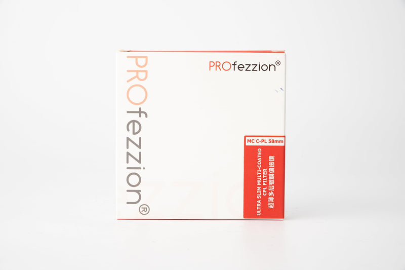 PROfezzion 58mm Circular Polarizer Filter for Canon EOS Rebel T7 T6 T8i T7i T6i T6s SL3 with EF-S 18-55mm Kit Lens, Ultra Slim Multi-Coated Circular Polarizing Filter 12 Layers CPL Camera Lens Filter