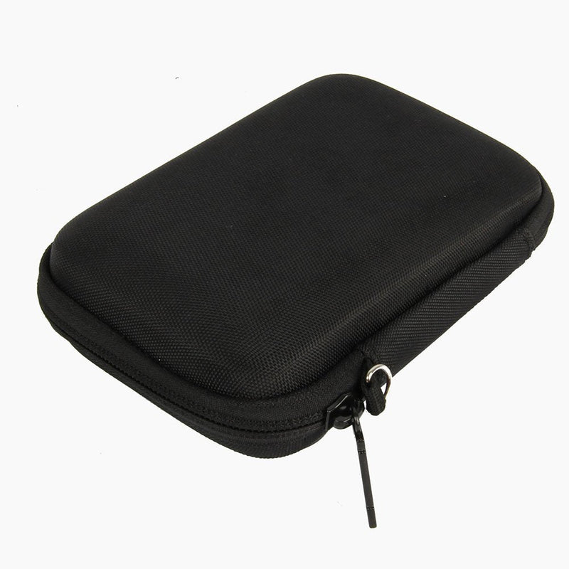 Khanka EVA Hard Case Carry Bag Cover for Western Digital WD My Passport Ultra,Elements SE/Toshiba Canvio/Seagate Backup/Transcend 2TB External Hard Drive,Kingston MLWG2,RAVPower FileHub (Black)