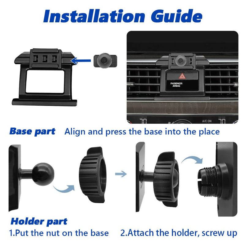 Car Phone Mount for 2018-2022 Honda Accord [Thick Case Friendly] Mobile Phone Holder Cell Navigation Bracket Air Vent Auto Accessories Cradles, All Phones