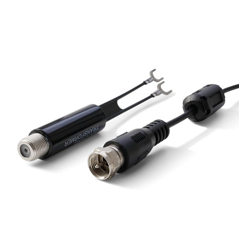 [AUSTRALIA] - Universal FM Radio Dipole Antenna, 75 Ohm, 16ft, Screw F Male Plug for Home AV Audio Stereo Receiver Indoor 