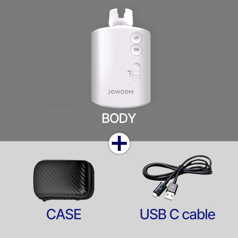 [AUSTRALIA] - CANTEEN [Electric String Winder] for Guitar & Ukulele with FAST & POWERFUL winding, 2-Step Speed Controll, Recharable Battery with USB-C port (White) White 