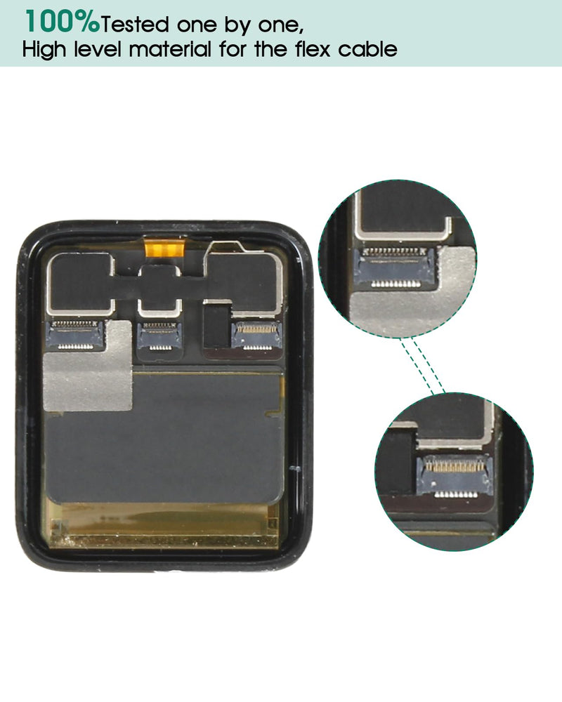 for Apple Watch Series 3 38mm 42mm LCD Display Touch Screen Digitizer Replacement (42mm GPS)