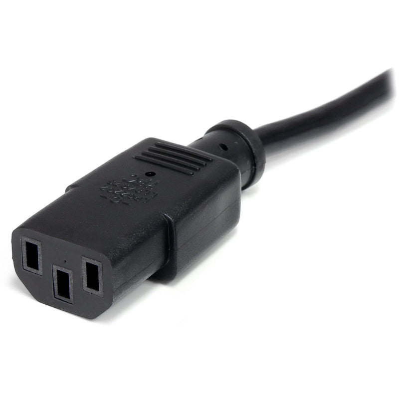 StarTech.com 10 Ft Standard Computer Power Cord (NEMA 5-15P to IEC 320 C13) - 18 AWG Replacement AC Power Cable for PC or Monitor - 125V, 10A (PXT101_10) 10 ft/3 m 1 Pack