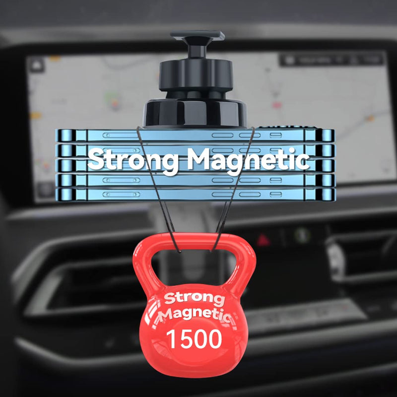 BEERTE Car Phone Holder fit for BMW X5 X6 2019-2023,BMW X7 2019-2022,Strong Magnetic Phone Mount 360-degree Rotatable and Adjustable,Safe and Convenient Phone Navigation for 4-7 inches Smartphone Magnet-BMW X5/X6 2019-2023 and X7 2019-2022