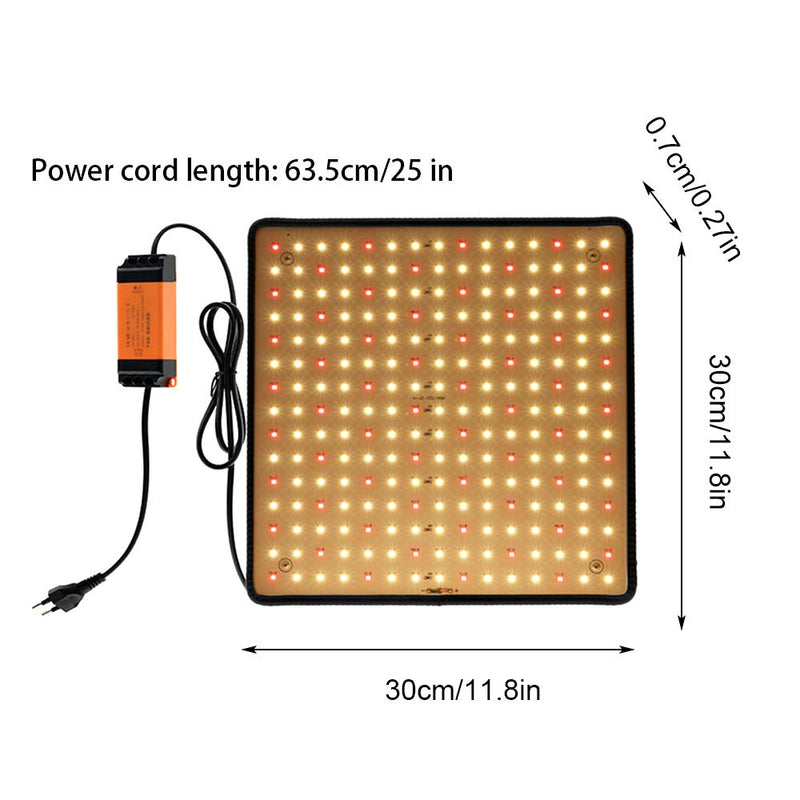 OROMYO Plant Lamp LED Full Spectrum 225 LEDs 1000 W Plant Lamp Cultivation with 4 Hooks Plant Light Hanging LED Grow Light for Greenhouse Plants, Vegetables, Flowers (White + Red) White + Red