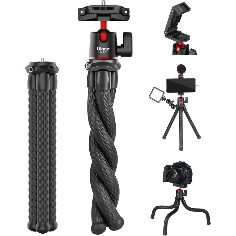 ULANZI Camera Tripod W MT-91 Flexible Octopus Tripod for Phone