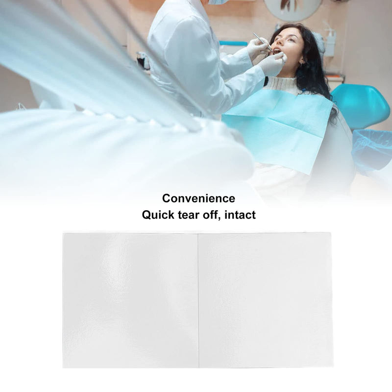 50 Sheets Dental Mixing Pads, 2 Sides Mixed Paper, Waterproof Multi-Purpose Mixing Boards for Mixed Dental Repairs, Fillings, Rubber-Based Composites