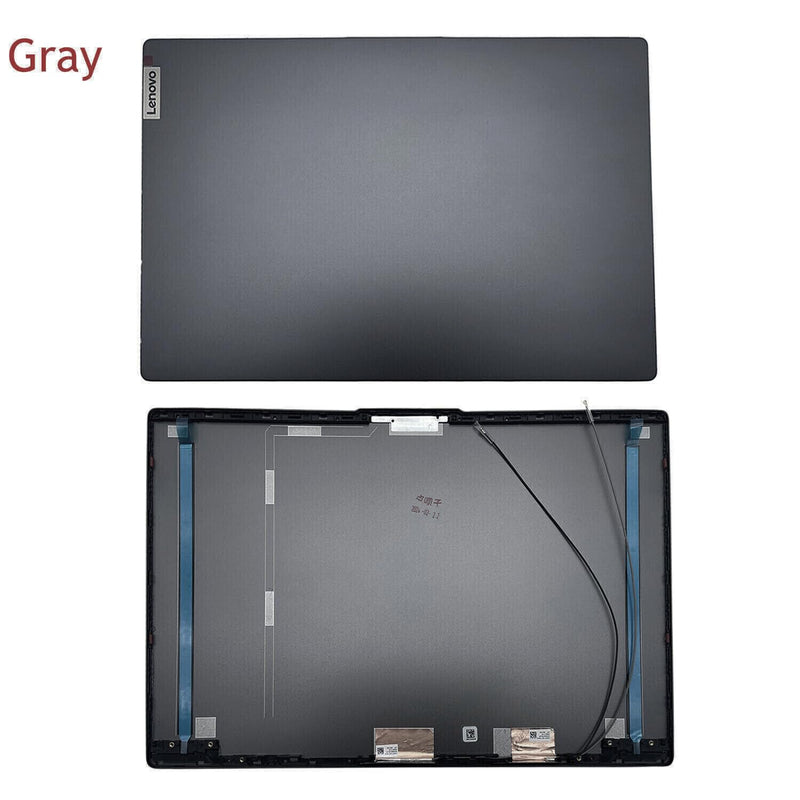 Replacement Laptop LCD Cover Back Rear Top Lid Hinges Front Bezel for Lenovo ideapad 5 15IIL05 15ARE05 15ITL05 15ALC05 5-15IIL05 5-15ARE05 5-15ITL05 5-15ALC05 5CB0X56073 5CB0Z31048 (Gray) Gray