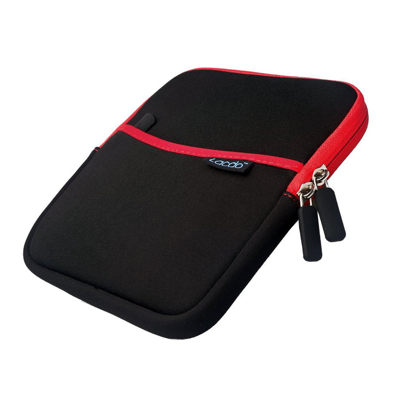 Lacdo Shockproof External USB CD DVD Writer Blu-Ray & External Hard Drive Neoprene Protective Storage Carrying Sleeve Case Pouch Bag With Extra Storage Pocket for Apple MD564ZM/A USB 2.0 SuperDrive / Apple Magic Trackpad / SAMSUNG SE-208GB SE-208DB SE-...