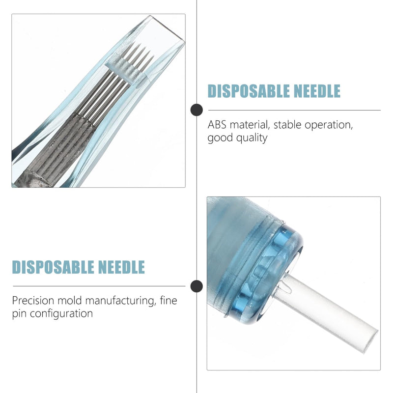 EXCEART Pack of 10 Disposable 15 RM Sterilised Packaging Suitable for Eyebrows, Lips and Small Design