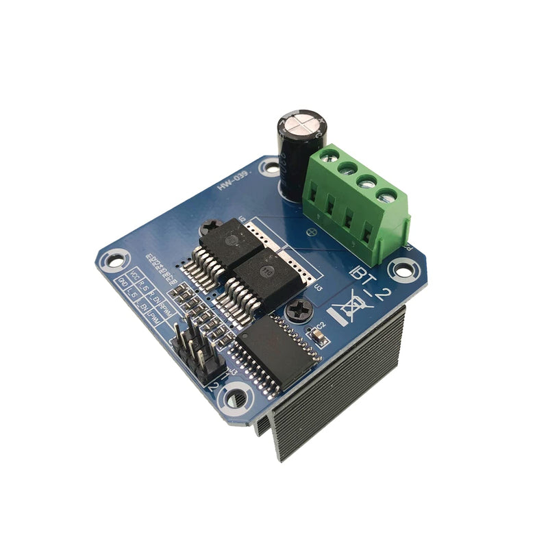 [AUSTRALIA] - JZK BTS7960B 43A High Performance Double DC Stepper Motor Driver Module Board H-Bridge PWM for Smart Car 