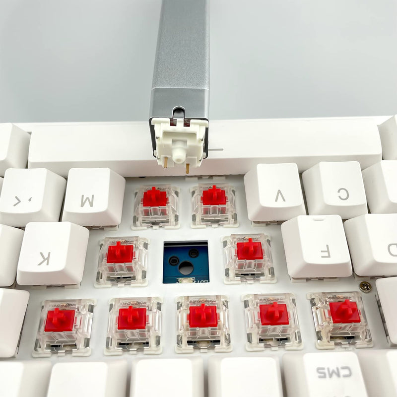 Gateron G Red Pro Switches Pre-lubed 3pin RGB SMD Linear for Gaming Mechanical Keyboard(36 Pcs,Red) 36 PCS