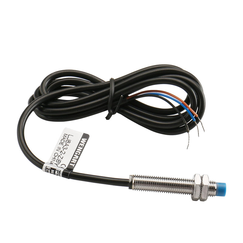 Inductive Proximity Sensor Switch LJ8A3-2-Z,M8,DC10-30V,NO, PNP 300mA,2mm Detecting Distance,3 Wire NO