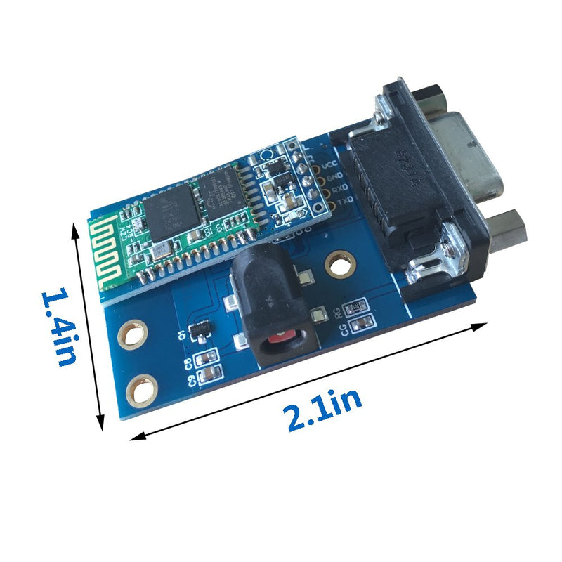 DSD TECH SH-B23A Bluetooth 2.0 to RS232 Serial Adapter with DB9 Converter