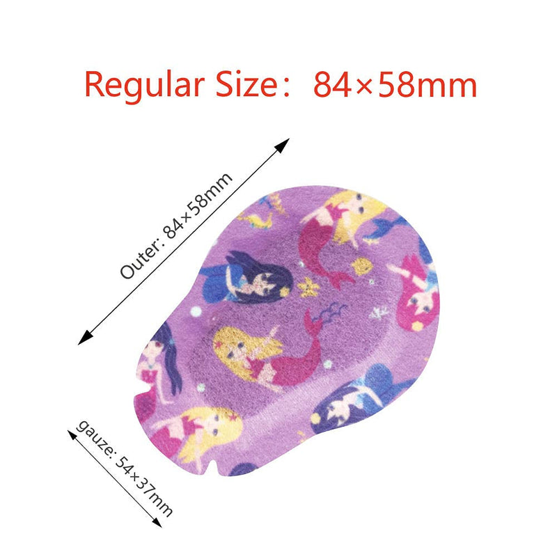 [AUSTRALIA] - Adhesive Eye Patches for Kids with Lazy Eye, 30+3 Bonus Patches, Bandages for Amblyopia 6 Fun Girls Designs, 1 Stickers Incentive Poster (Regular Size) 