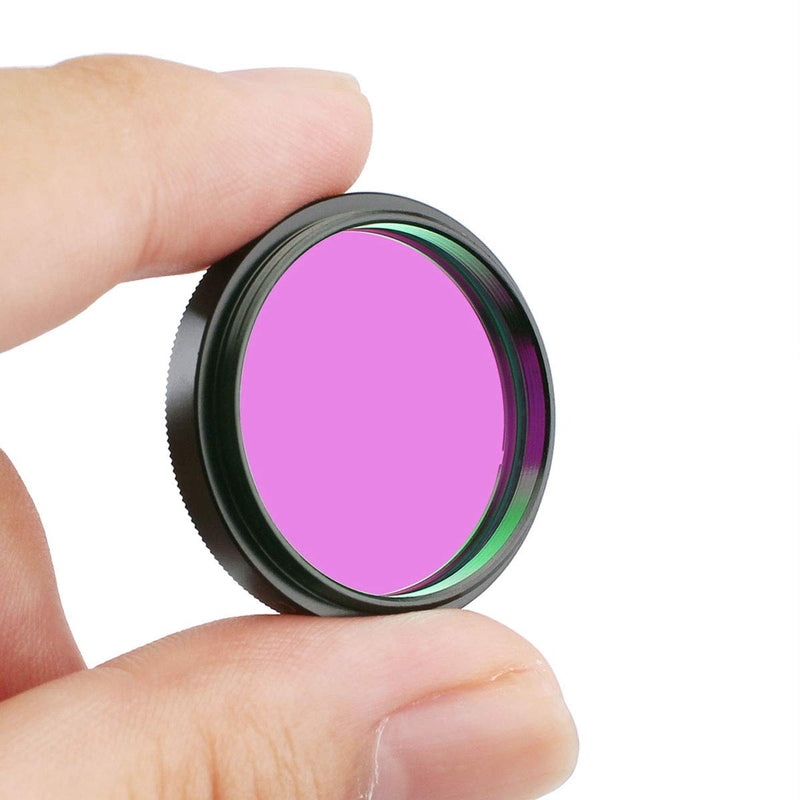 SVBONY Telescope Filter 1.25 inches UHC Filter Astrophotography to Improve The Image Contrast Reduces Light Pollution (1.25 inch) 1.25 inch