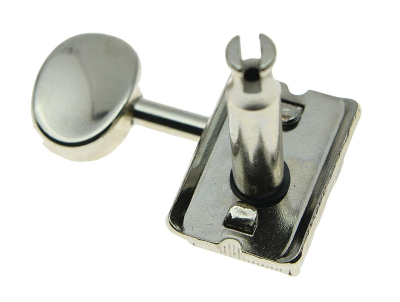 Dopro Nickel Split Shaft Vintage Guitar Tuning Keys Pegs Guitar Tuners Machine Heads for Strat Tele 6 Inline Right Handed