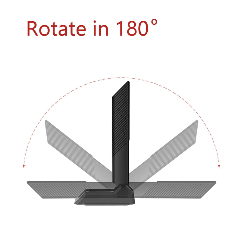 WiFi 7 WiFi 6E Tri-Band Antenna 2.4GHz 5GHz 6GHz Magnetic Base Antenna | Boosting WiFi Bluetooth Signal Range for PC Desktop Computer ASUS Gigabyte Aorus Gaming Motherboard WiFi Card