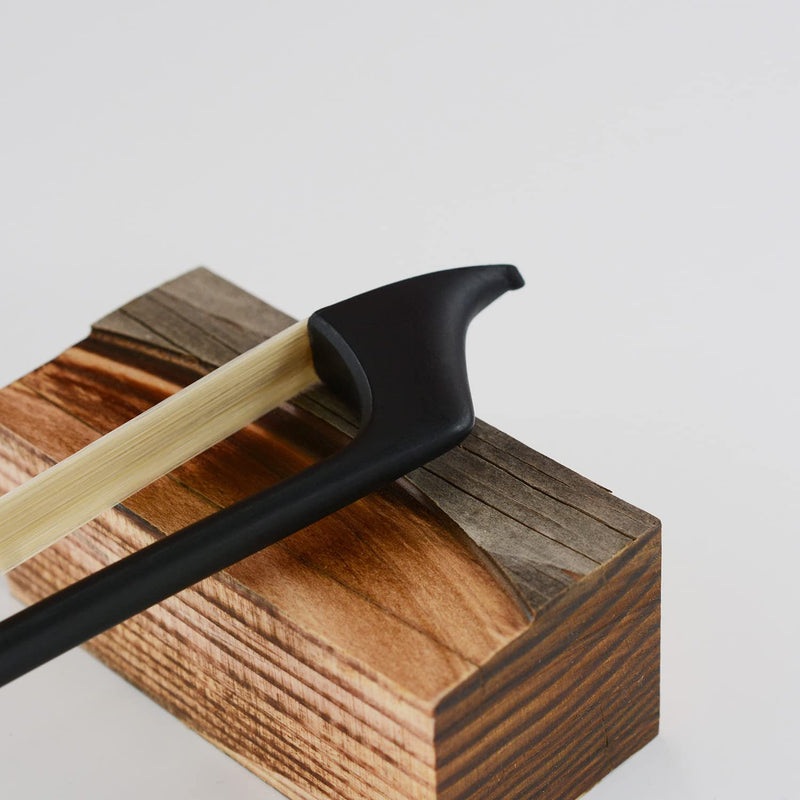 Carbon Fiber Cello Bow Natural Horsehair Unique Design with Ebony Fleur-de-Lis Frog White
