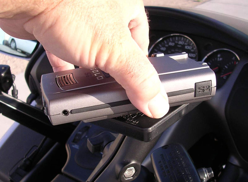 RAM MOUNTS Power Plate III Magnetic Holder for Phones and Accessories | Universal magnetic holder with AMPS hole pattern for radar detectors and device mounts
