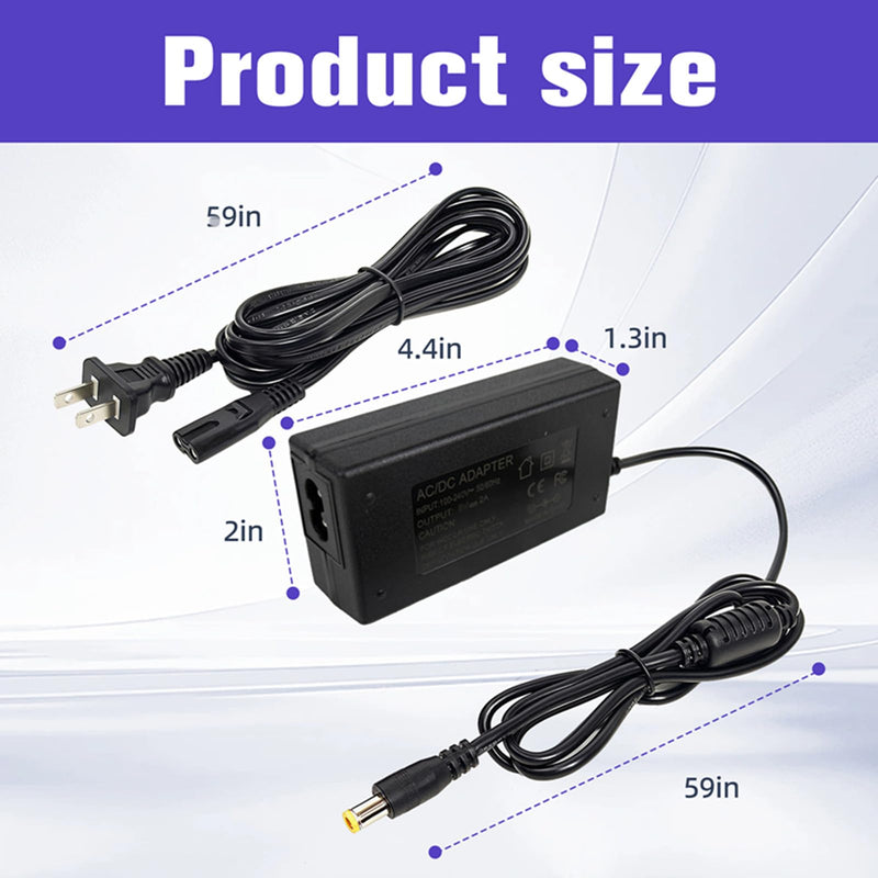 9VAC/DC Power Adapter-Charger Power Cord Fits for Roland Electronic Keyboard PSB-120 PSB-1U Compatible with Roland ACB-120 ACF-120 ACK-120 ACI-120 VG-99 GT-10 SPD-SX AX-09 FA-06 SP-404 Keyboard