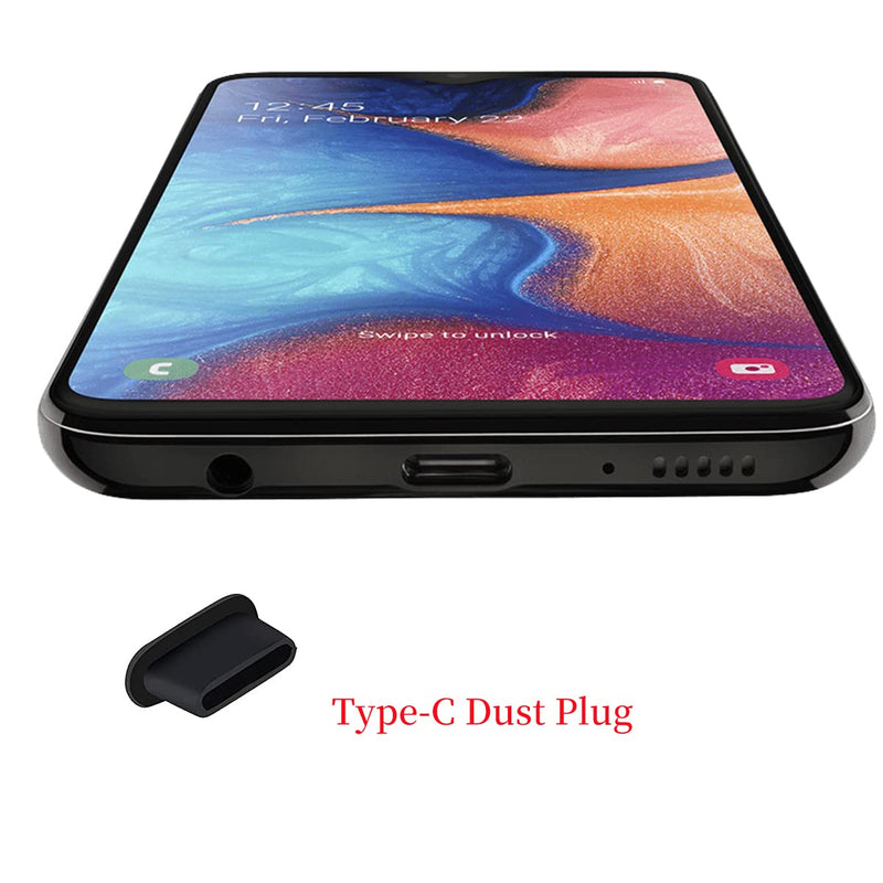 25PC USB C Dust Plug, Anti Dust Plug for USB Type-C, USB C Dust Cover for iPhone 15 Pro Max Plus, Samsung Galaxy S24 S23 S22 S21 Ultra Plus, Z Fold, Google Pixel 7 8 Pro, OnePlus & Type C Device USB-C 25PC