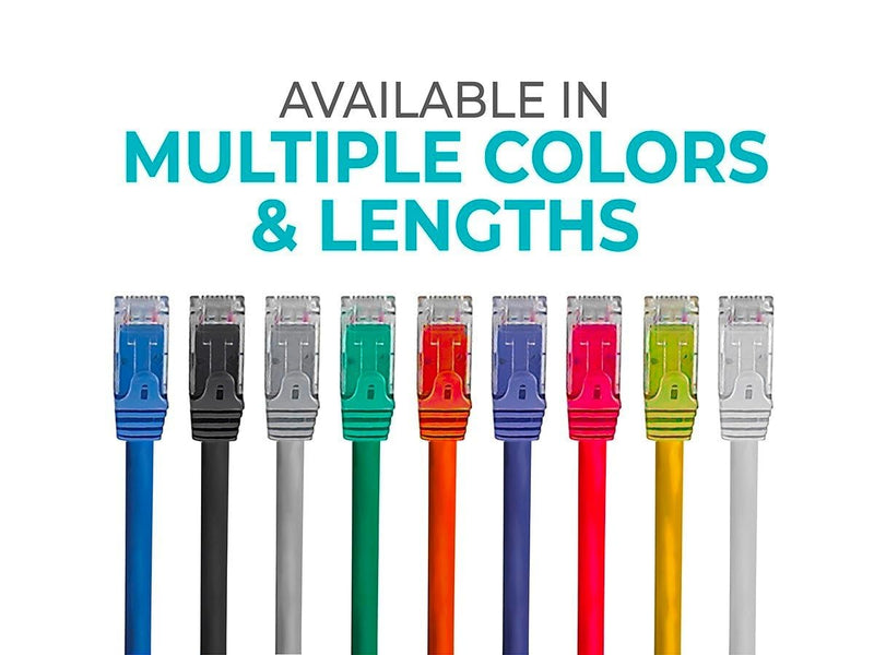 Monoprice Cat6 Ethernet Patch Cable - Snagless RJ45, 24AWG Stranded Pure Bare Copper Wire, 550Mhz, UTP, 100 Feet, Black - Flexboot Series | Snagless RJ45, 24AWG Stranded Pure Bare Copper Wire, Flexboot Series, 550Mhz, 100 Feet, Black - Flexboot Series