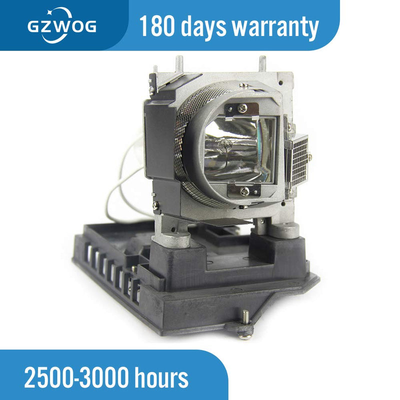 Gzwog NP20LP/60003130 331-1310/725-10263 BL-FU280C/SP.8JR03GC01 Replacement Projector Lamp Bulb with Housing for NEC U300X/U310W/U300XG/U310WG DELL S500/S500wi OPTOMA EW675UT EW695UT EW695UTis EX685UT