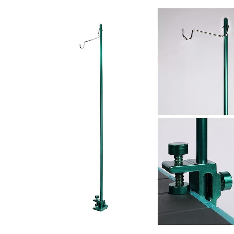 Portable Infusion Stand, Aluminium IV Stand Infusion Stand, Lightweight Lantern Stand, Drip Bag Stand, Foldable Pole Stand with Hook, for Elderly Home Care (90.5 cm) 90.5cm