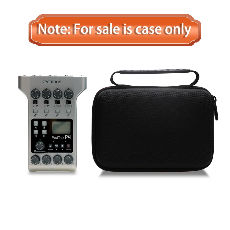 [AUSTRALIA] - LTGEM Hard Travel Case Compatible with Zoom PodTrak P4 Podcast Recorder 