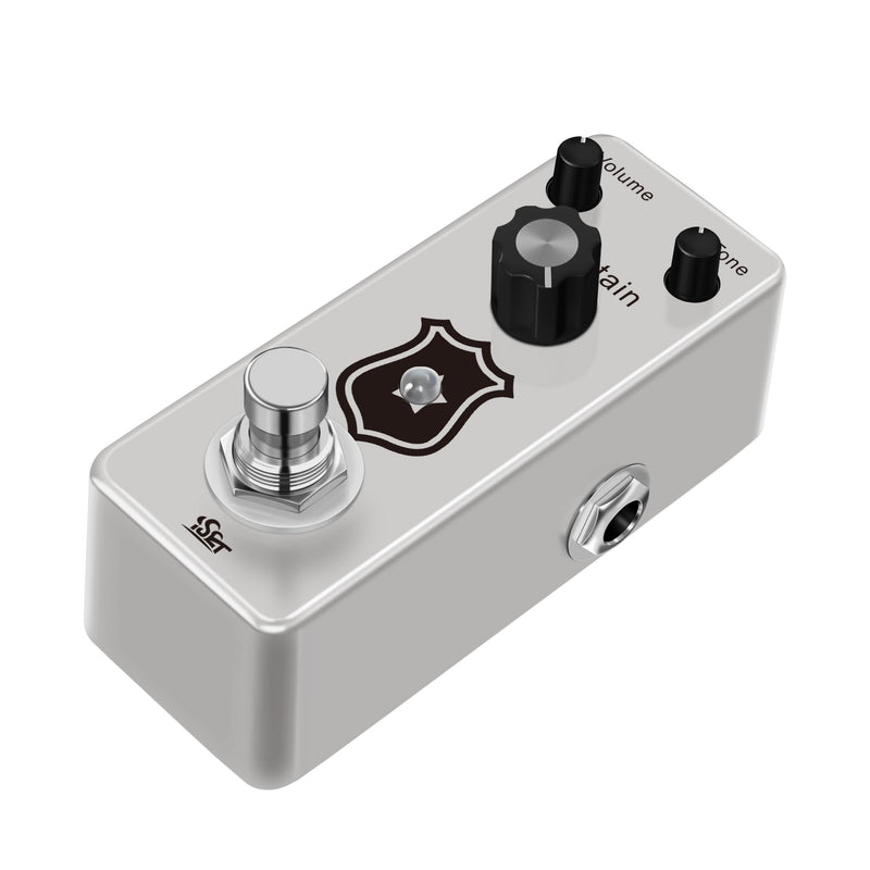 ISET Fuzz Guitar Effect Pedal Analog Badge Fuzz for Electric Guitar Bass True Bypass