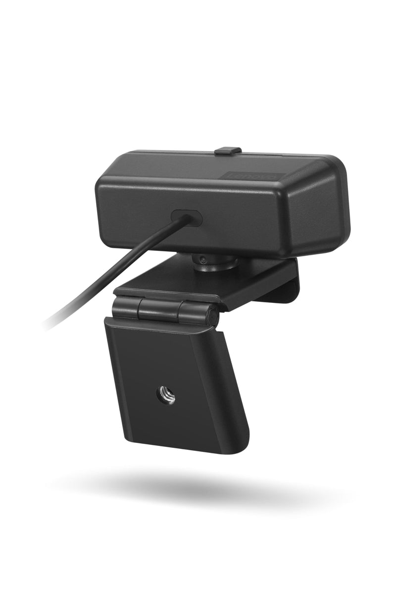 [AUSTRALIA] - Lenovo HD 1080p Webcam (300 FHD)- Black w/ 95° Wide Angle, 360° Rotation Pan & Tilt, Dual Microphones, Privacy Shutter 300 FHD 