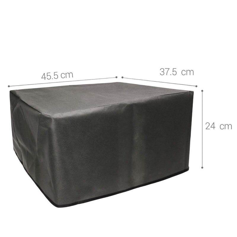 kwmobile Cover Compatible with HP OfficeJet 3831 - Dust Cover Printer Protector - Dark Grey