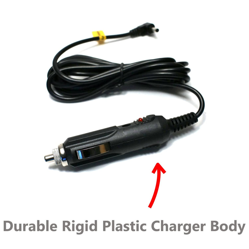 Car Adapter Cable Power Cord for Cobra Rad480i 250 350 450 500g 950 Xrs9955 Spx6655 Spx955 Spx5500 Esd9275 Esd9110 Esd7570 Rad450 Xrs9845 Xrs9880 Radar Laser Detector (6.5 ft Long)