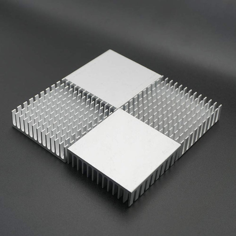 Tuloka Heat Sink with Heatsink Aluminium Heatsink for PC Amplifier Transistor, 40 mm x 40 mm x 11 mm