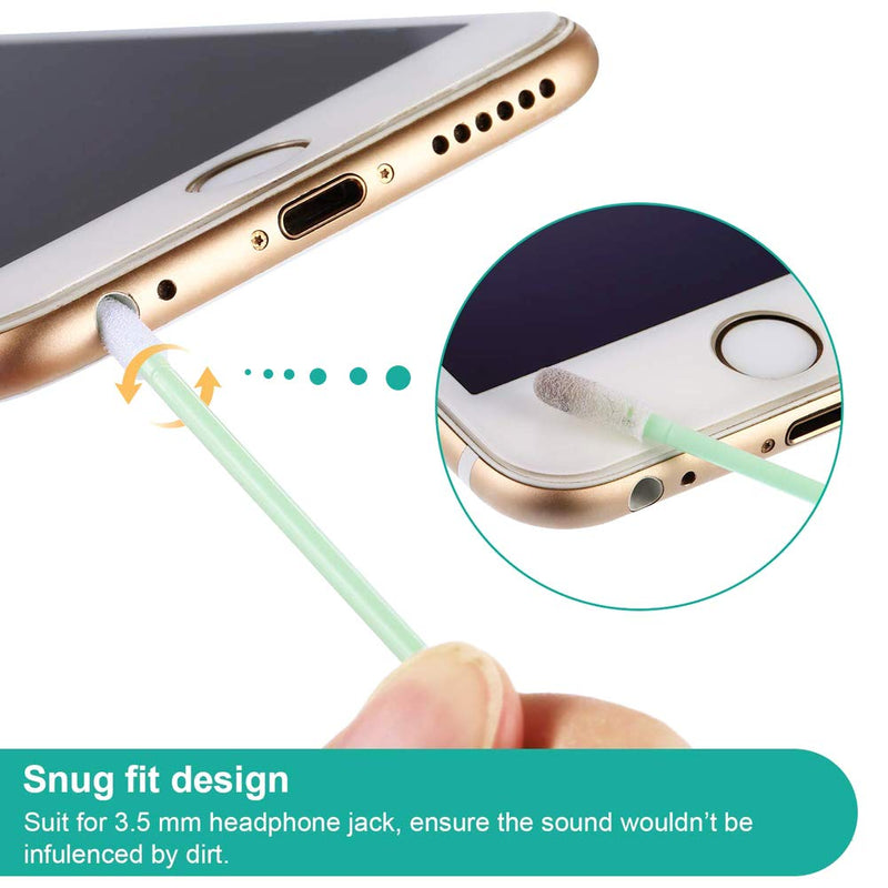 [AUSTRALIA] - 44 Pieces Cell Phone Cleaning Kit, USB Charging Port and Headphone Jack Cleaner Brush Tool Set Compatible with iPhone Xs Max X 8/7/6/5/4 iOS Samsung LG Huawei Motorola MacBook and Android Devices 