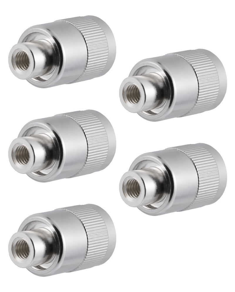 Vecys 5pcs PL259 UHF Male Connector 50 Ohm PL259 Male Plug Crimp RF Coaxial Plug Adapter for RG58 LMR195 RG142 RG400 Low Loss Coaxial Cable PL259 for RG58/RG400