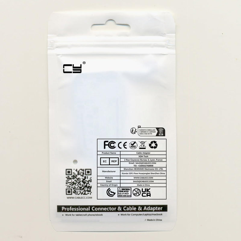 CY Cable OcuLink PCIe PCI-Express SFF-8611 4i to OcuLink SFF-8611 SSD Data Active Cable 50cm Oculink SFF-8611 to SFF-8611