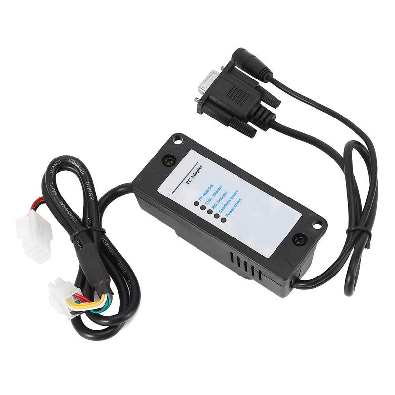 125 MDB Payment Device to PC Converter, RS232 Adapter Bill Acceptor Computer Serial Port Transfer Box Comes with Cables, for Connecting MDB Receivers