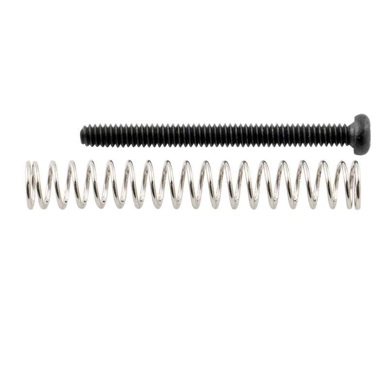 Musiclily Ultra UNC#3-48X1.1 Inch Stainless Steel Humbucker Pickup Mounting Screws and Springs Set for American Made Electric Guitar, Black (Set of 6)