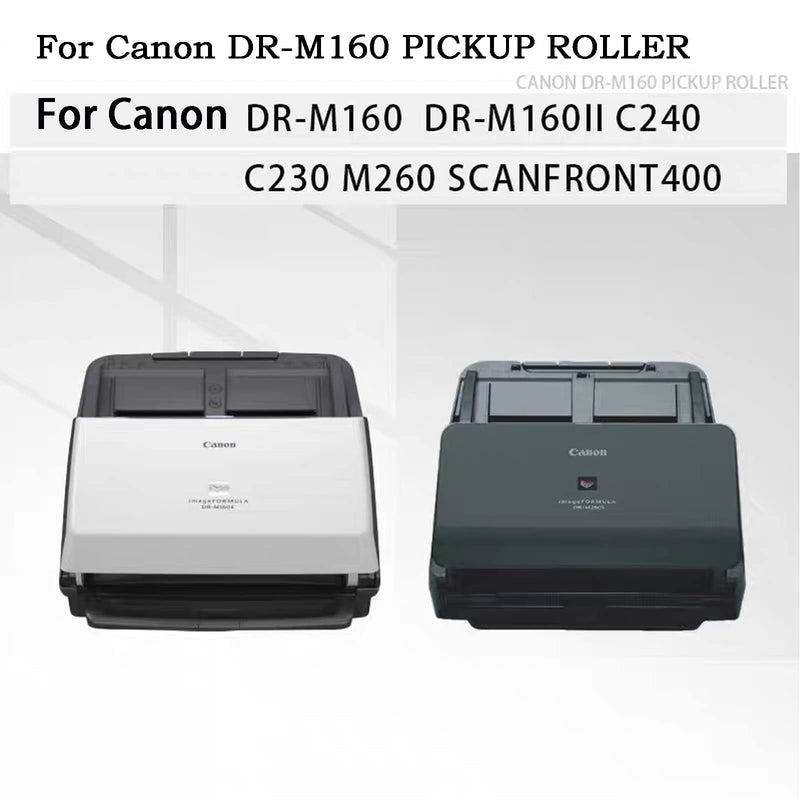1Set Pickup Roller Kit for Canon DR-M160 DR-M160II DR-C260 DR-C230 DR-C240 Scanner Feed Separation Roller Replacement