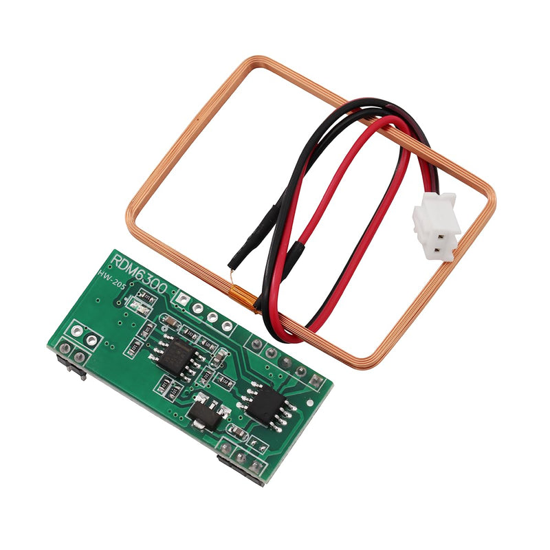Heevhas RDM630 125 KHZ EM4100 Radio Frequency Identification Reading Module Read Module UART Serial Output DC 5V (Pack of 2)