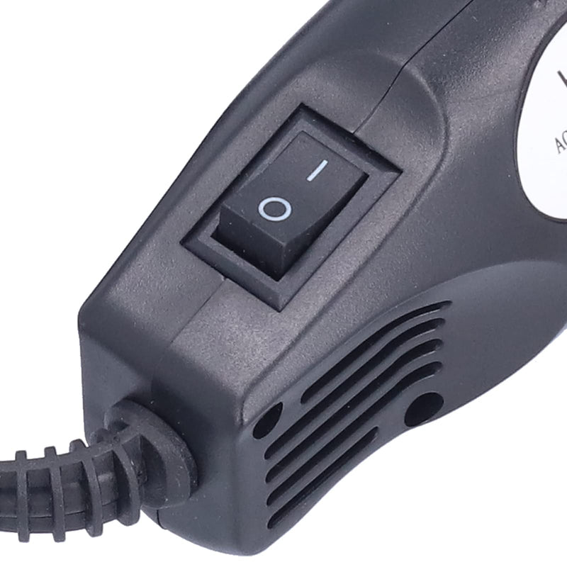 Heat Guns, 300 W ABS Shell 200 °C Hand Hot Air Blower for DIY Heat Shrink Film Embossed Powder Stamp (European Standard 230 V) European standard 230V