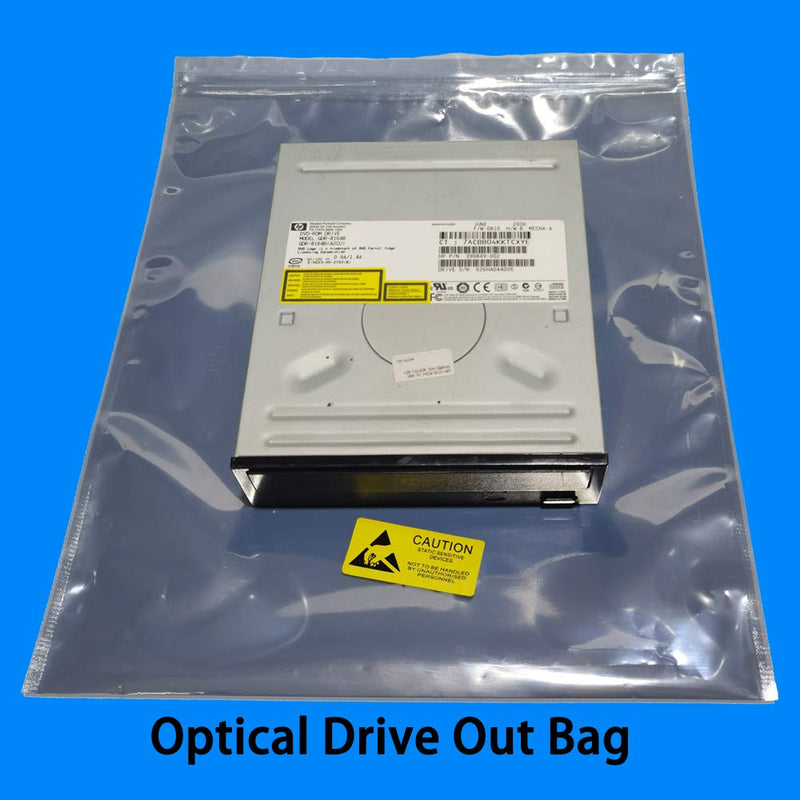 Daarcin 30pcs Anti Static Resealable Large Size Bags 11x13in/28x33cm ESD Bags for Motherboard HDD and Electronic Device,Antistatic Bags for Graphics Card (30pcs 11x13/28x33cm) 30pcs 11x13in/28x33cm