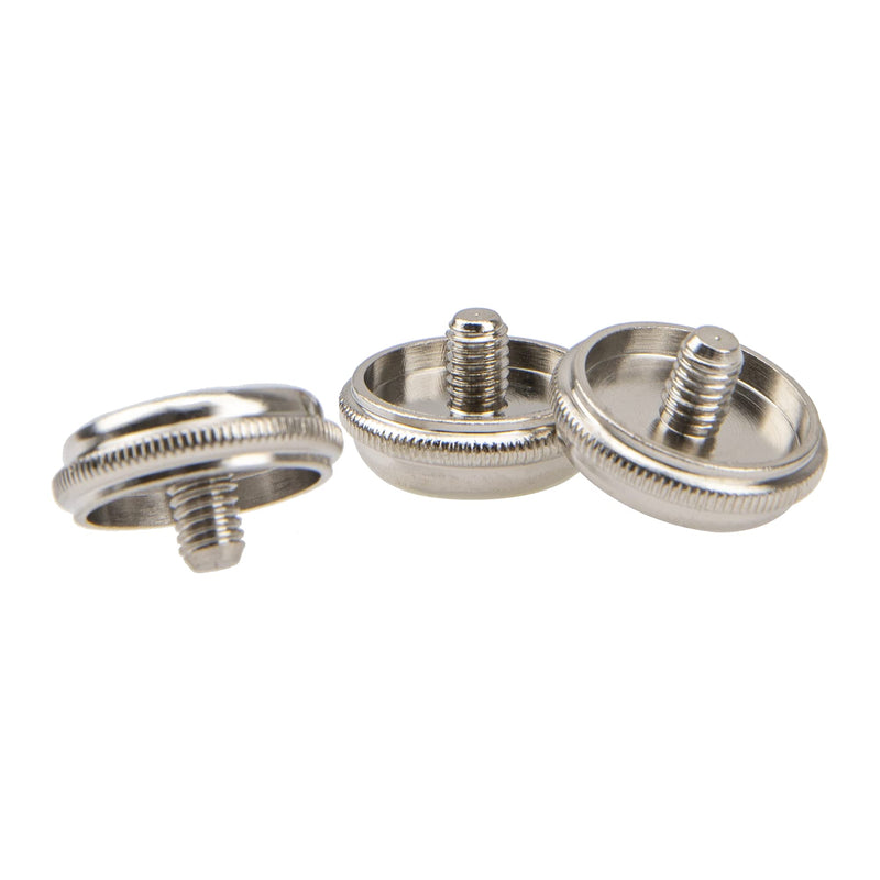 3Pcs Yootones Trumpet Valve Finger Buttons Musical Instruments Accessories Compatible with Trumpet Finger Button Musical Instruments Replacement Parts (White) White